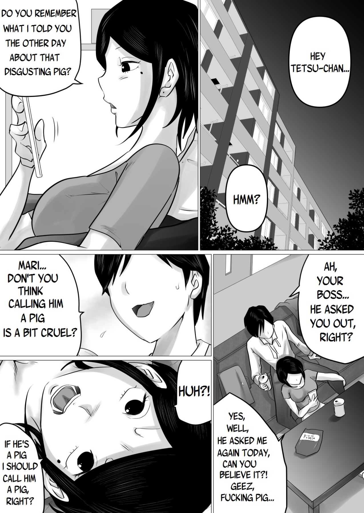 Hentai Manga Comic-An Arrogant Wife Who Hates Ugliness Falls For Her Ugly Boss-Read-2